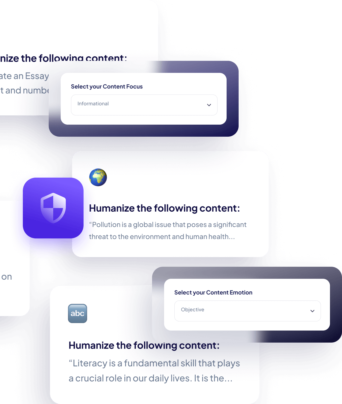 Free Advanced AI Text Content Humanizer Tool - Text-Humanizer.com - image hero 1