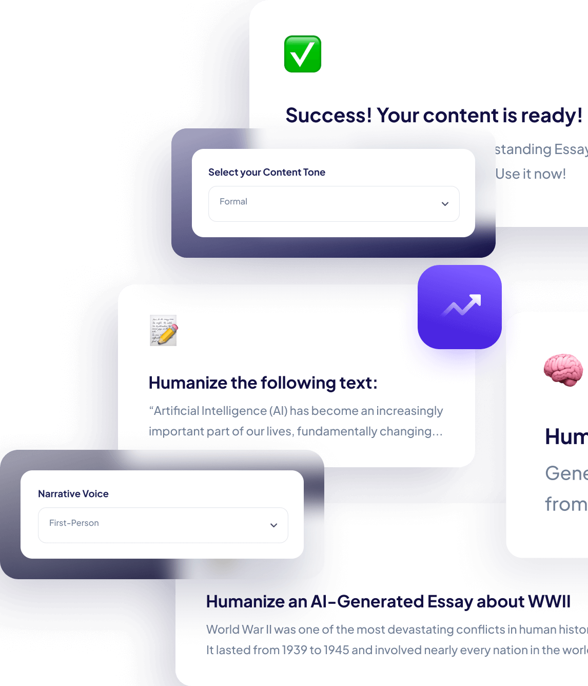 Free Advanced AI Text Content Humanizer Tool - Text-Humanizer.com - image hero 2
